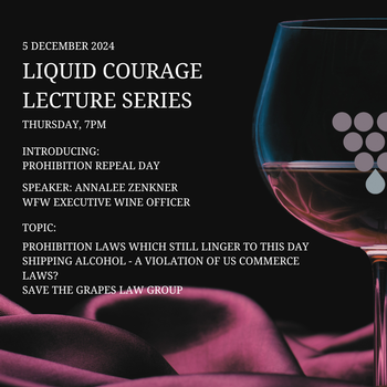 Liquid Courage Lecture Series: Prohibition Repeal Day