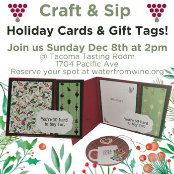 Holiday Card Craft & Sip!